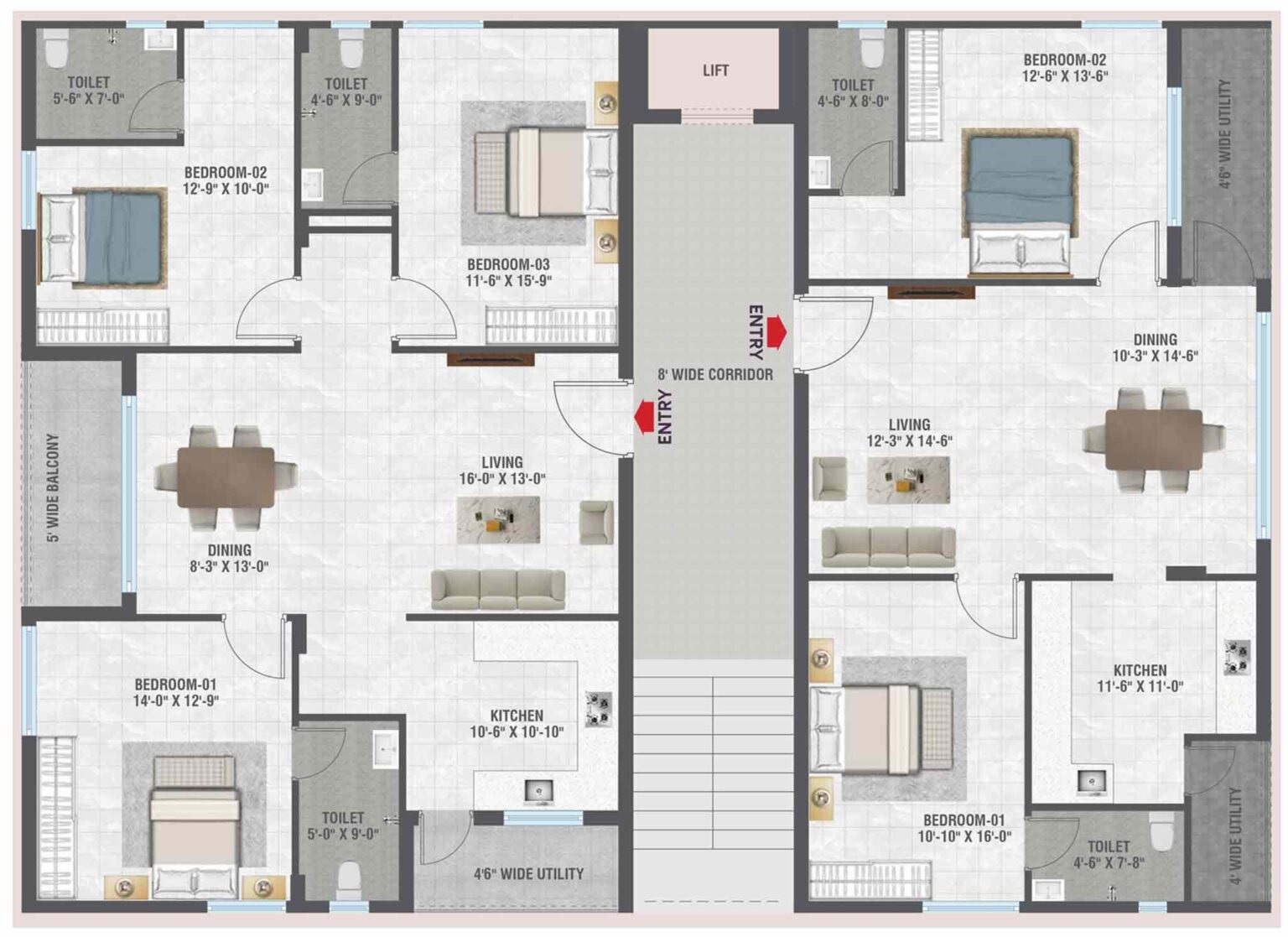 NNK Kavyam Floor Plans