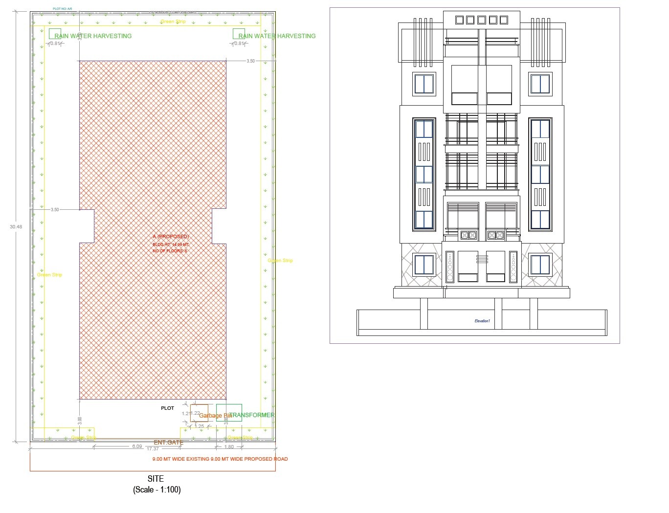 Novateur Guru Krupa Heights Master Plan 1