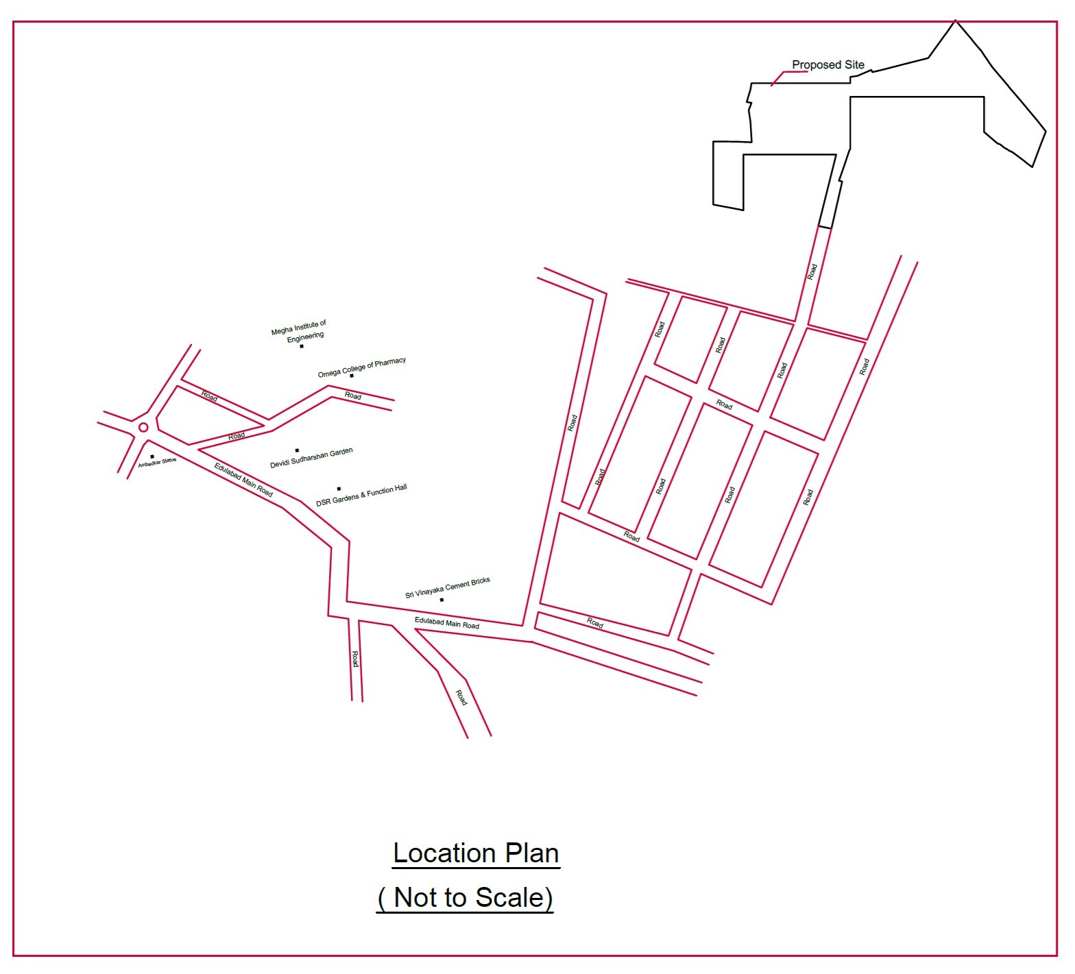 NRI Anmol Urban Towns Location Image
