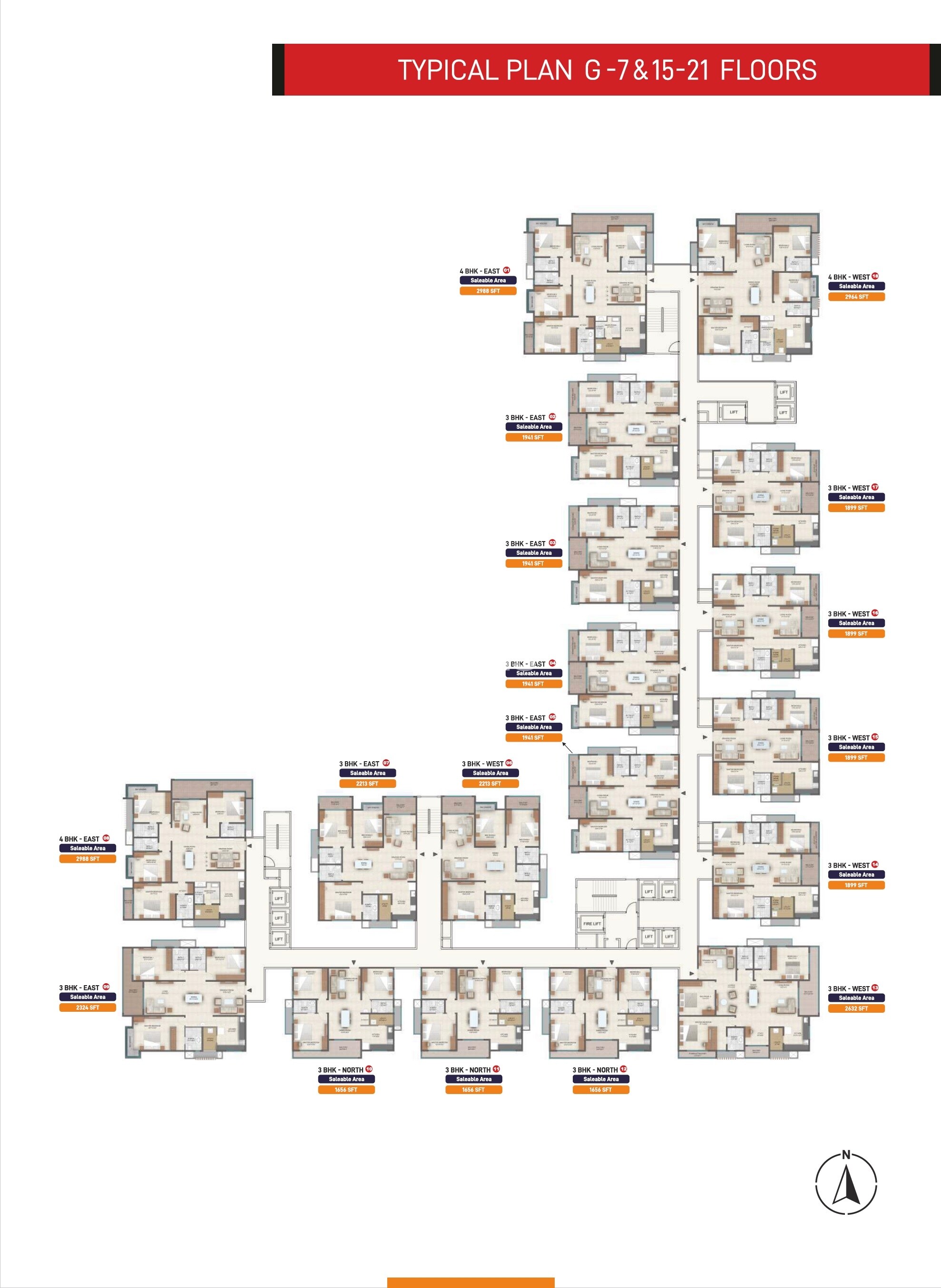 NSL East County Floor Plans