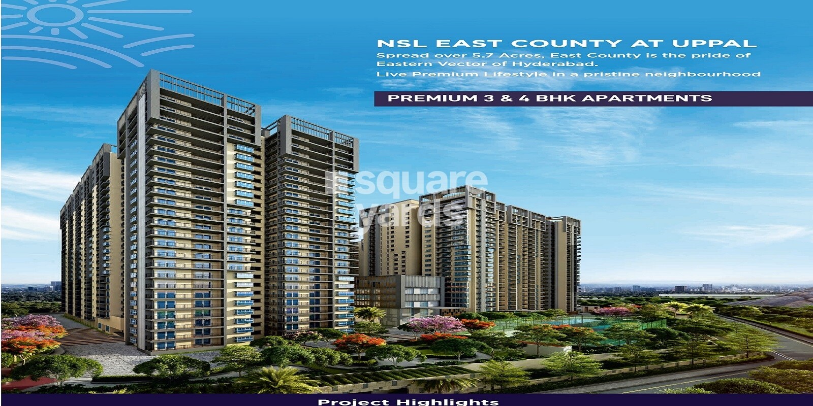 NSL East County residential project in Uppal