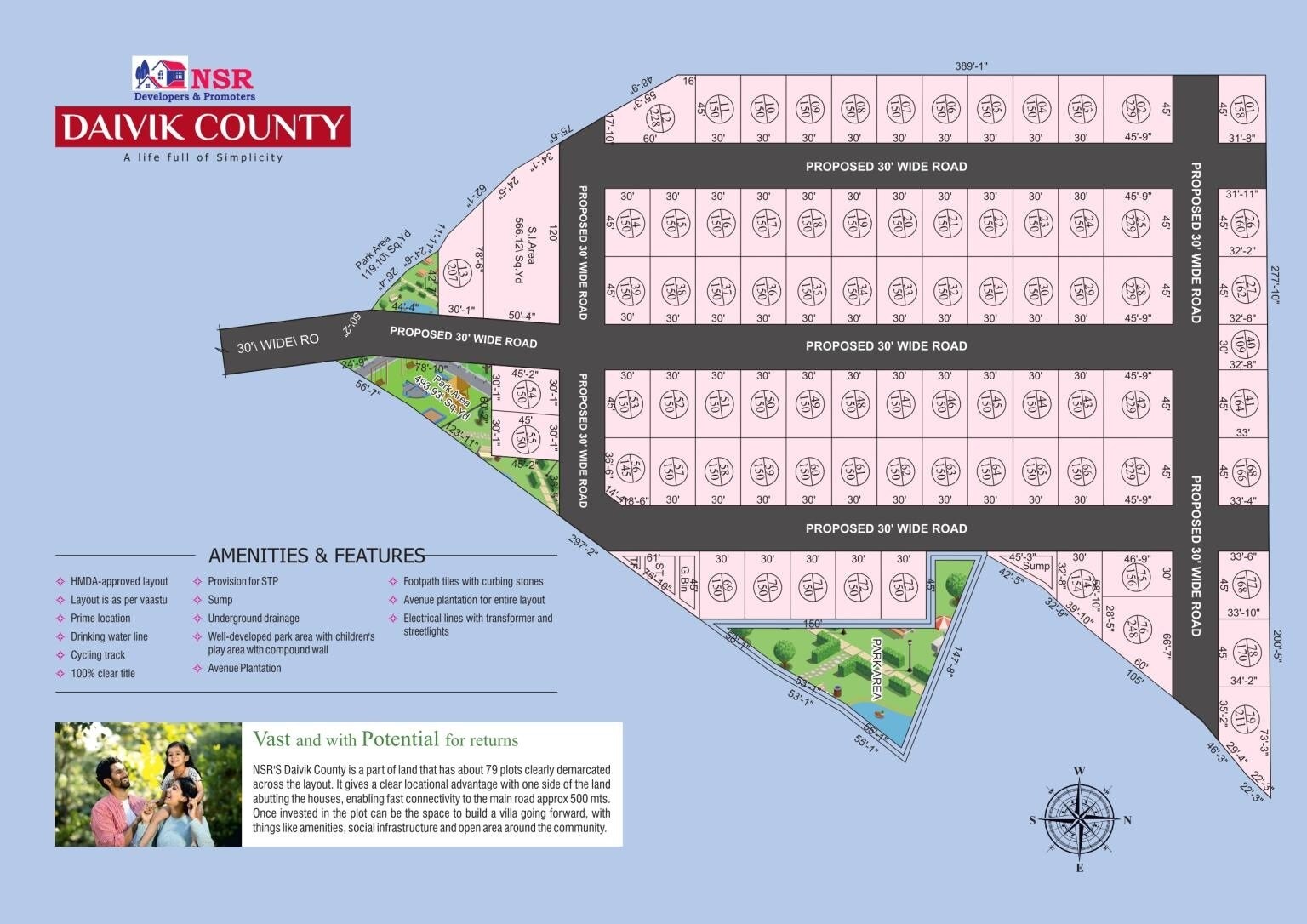 Representative image as actual visual unavailable for NSR Daivik County