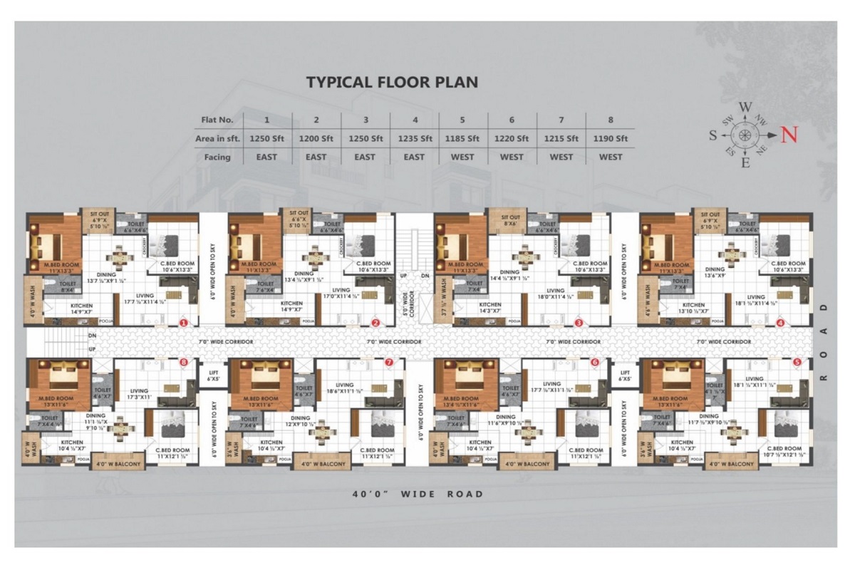 Olive Sukrithi Saanvi Floor Plans