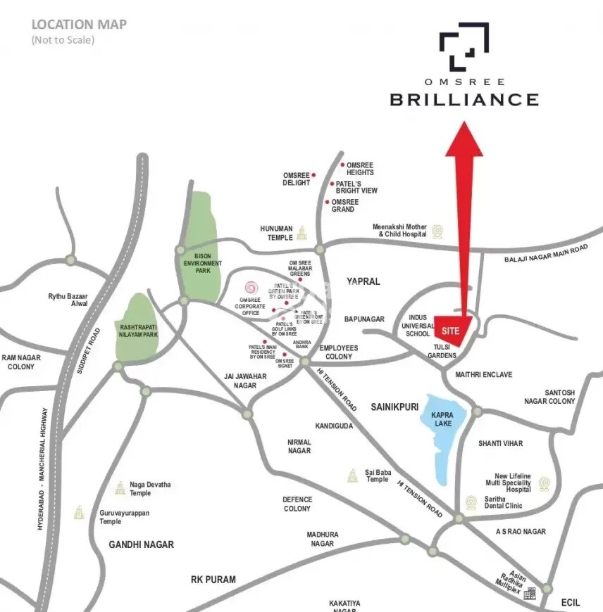 Om Sree Brilliance Location Image