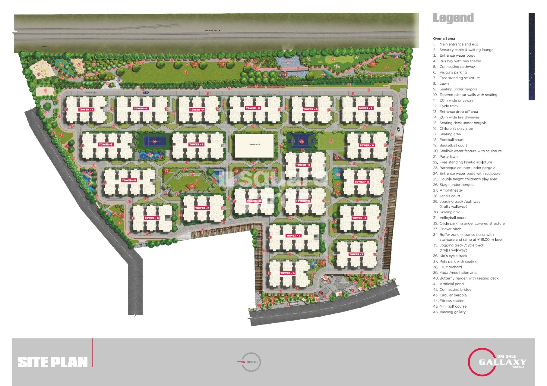 Om Sree Gallaxy Master Plan 1