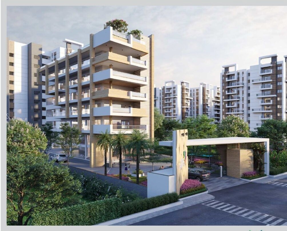 Om Sree Heights Entrance View