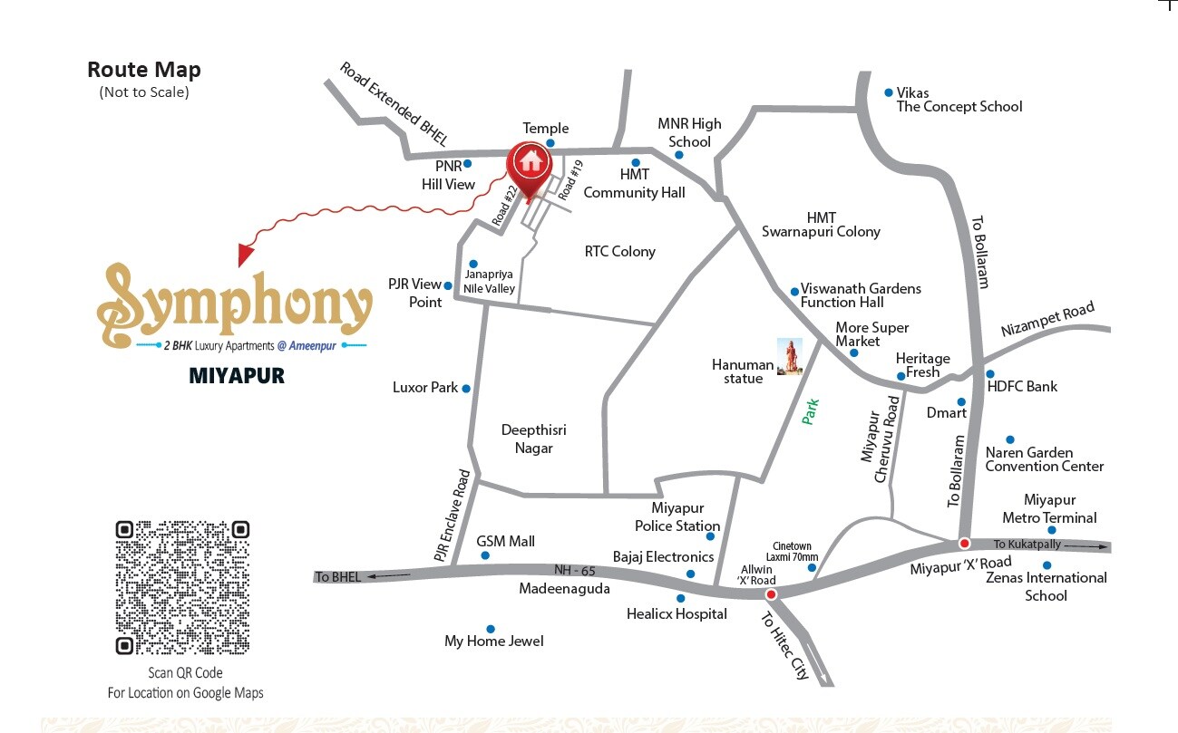 Om Sri Symphony Location Image