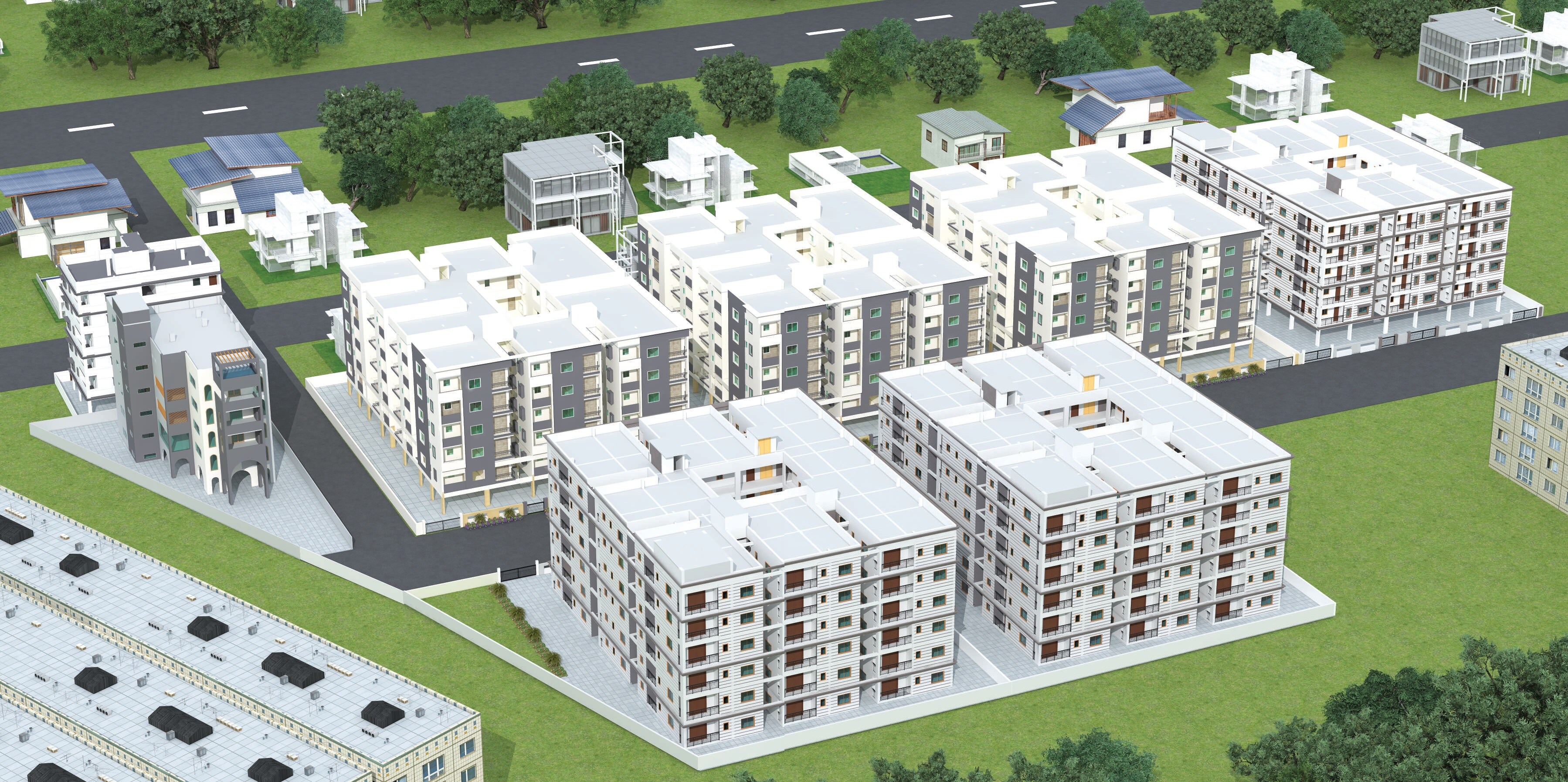 Om Sri Symphony Tower View