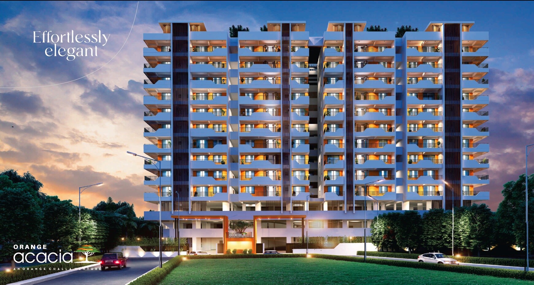 Orange Acacia Apartment Exteriors