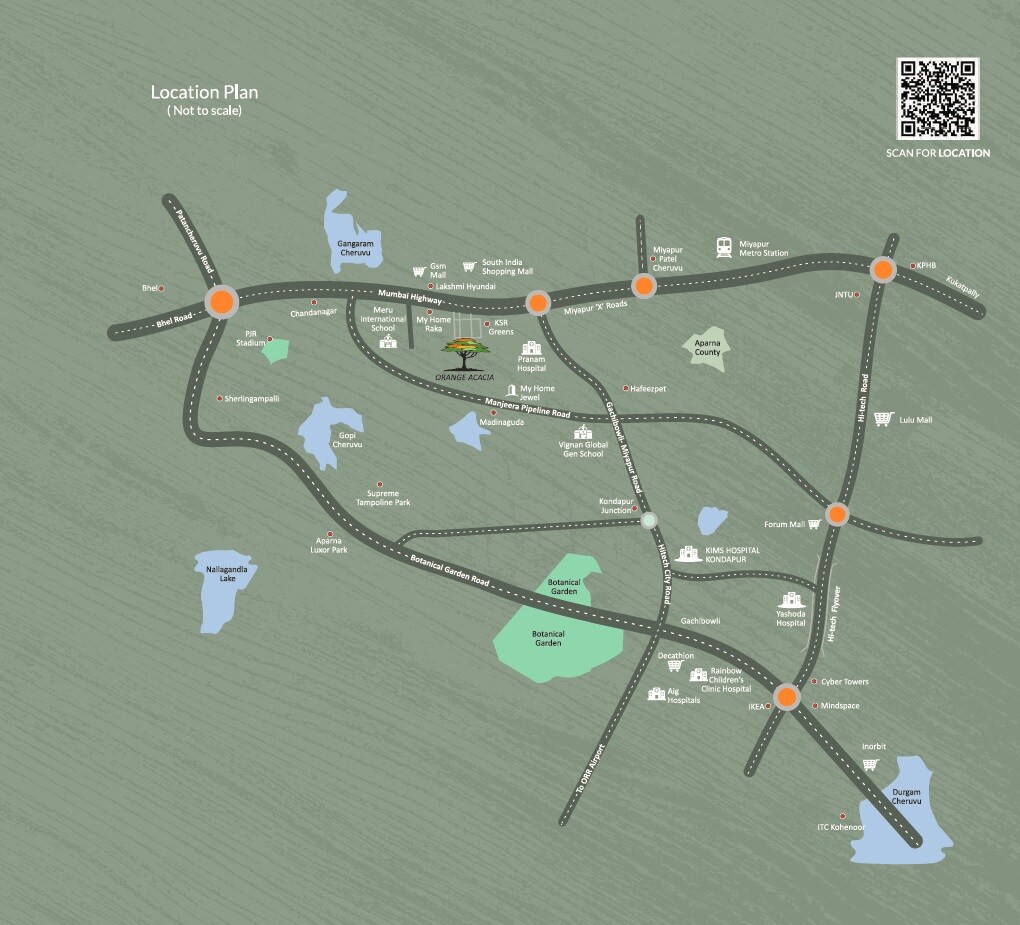 Orange Acacia Location Image