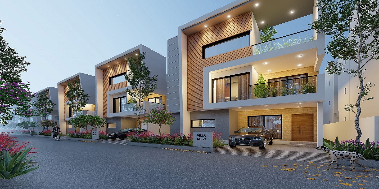 Orange Callisto 5 Villas residential project in Raviryal