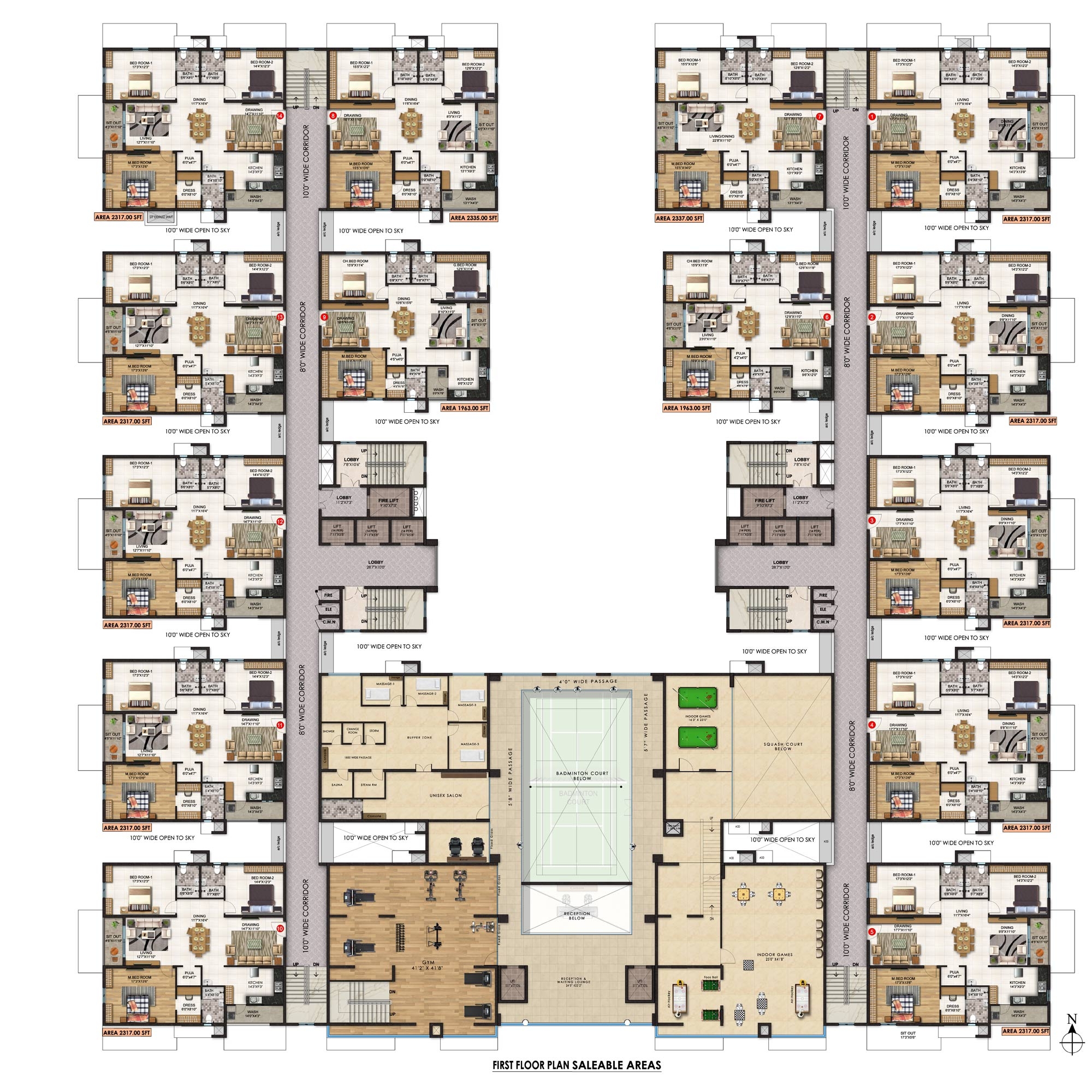 Orange Estella Floor Plans