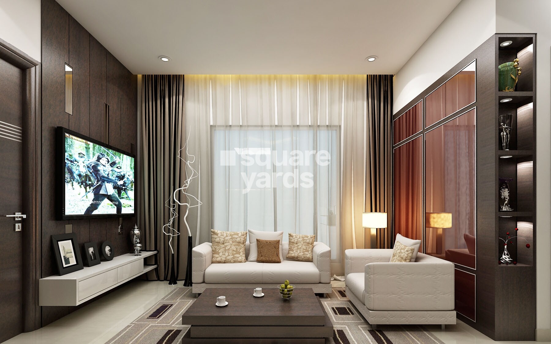 Pacifica  Nebula Aavaas Apartment Interiors