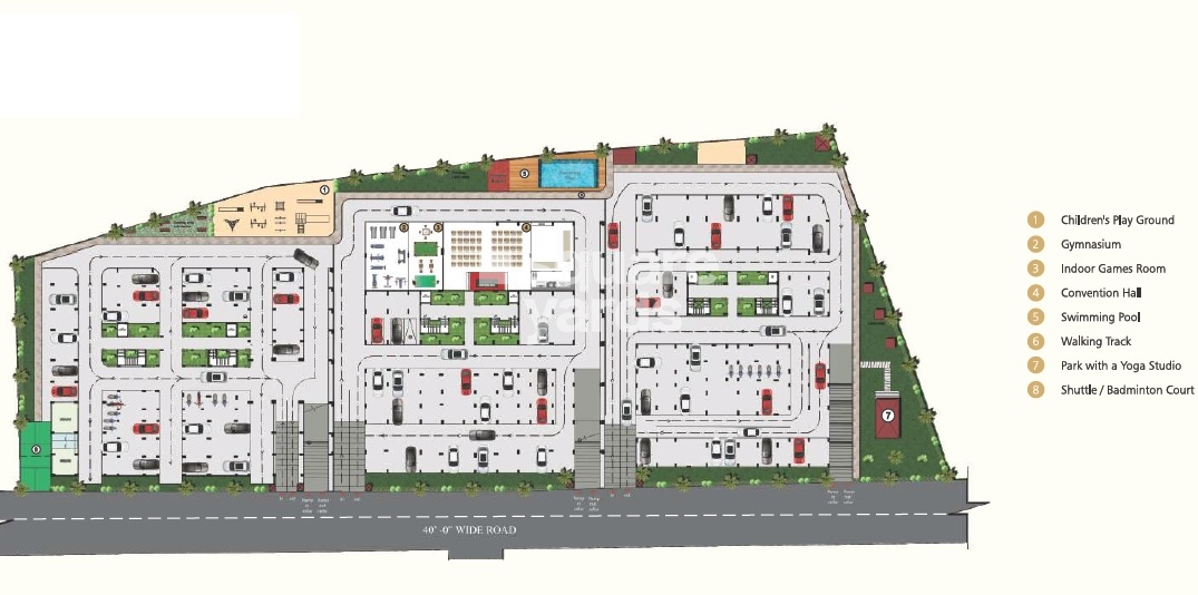 Pallavi Gardenia Master Plan Image