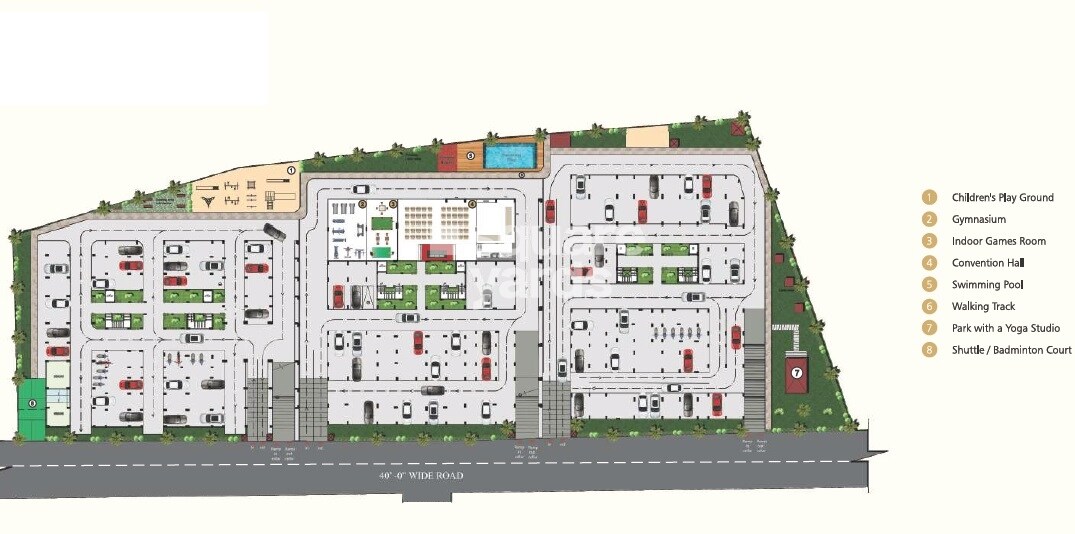 Pallavi Gardenia Master Plan 1