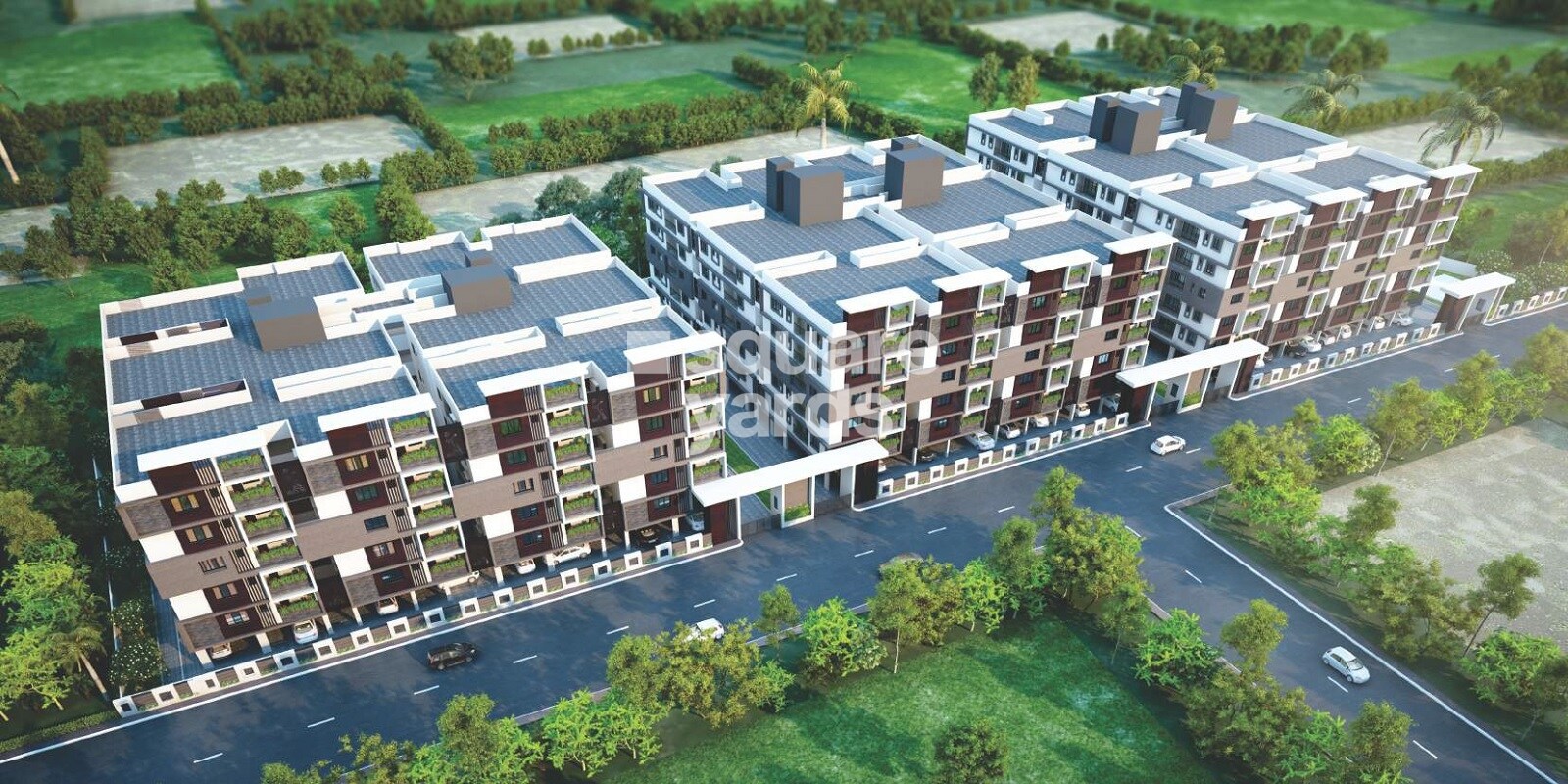 Pallavi Gardenia Tower View