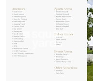 Panasa Bliss Weekend Homes Amenities-Features