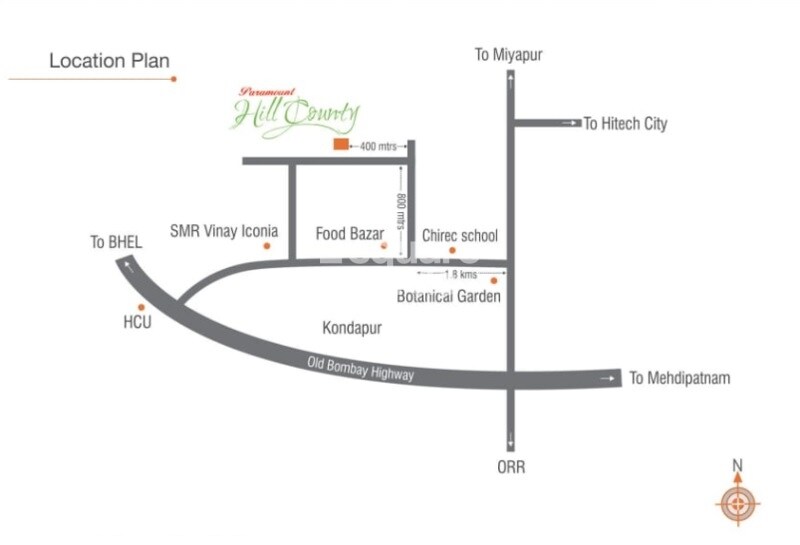 Paramount Hill County Location Image