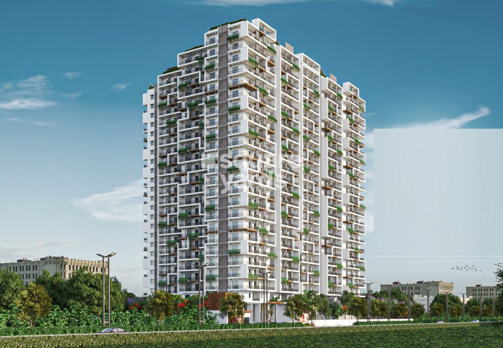 Pavani Felicity Apartment Exteriors 1