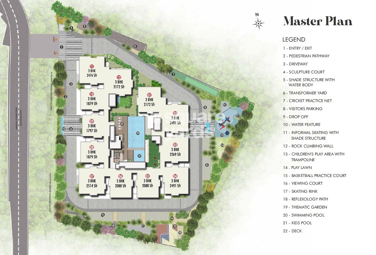Pavani Felicity Master Plan Image