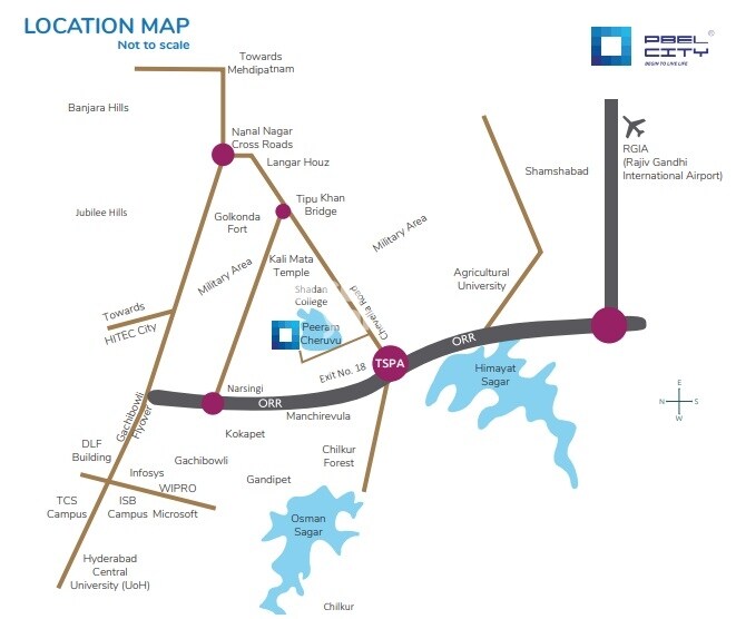 PBEL City Tower K Aquamarine Location Image