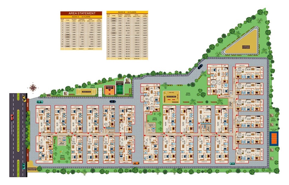 Peers Serene Vistas Master Plan Image