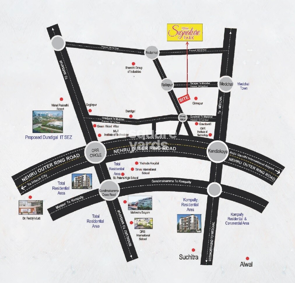 Peram Signature Park Location Image