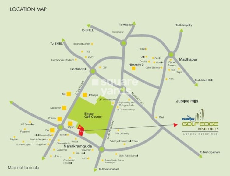 Phoenix Golf Edge Location Image