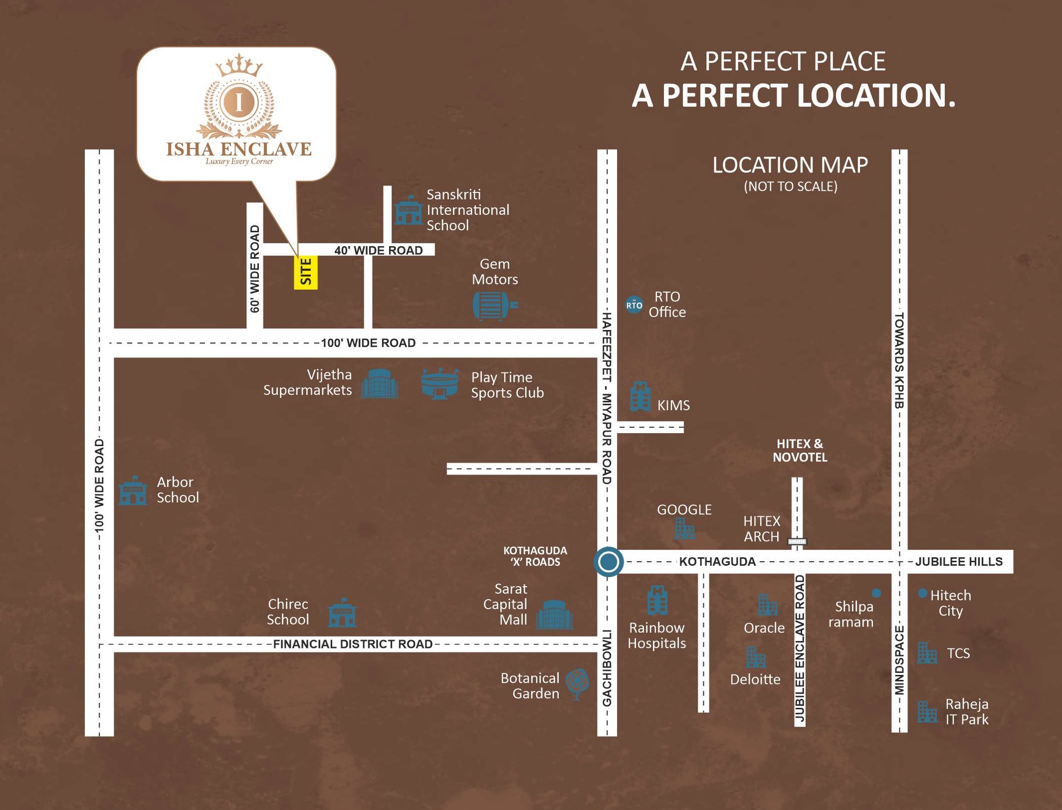 Pinnacle Isha Enclave Location Image