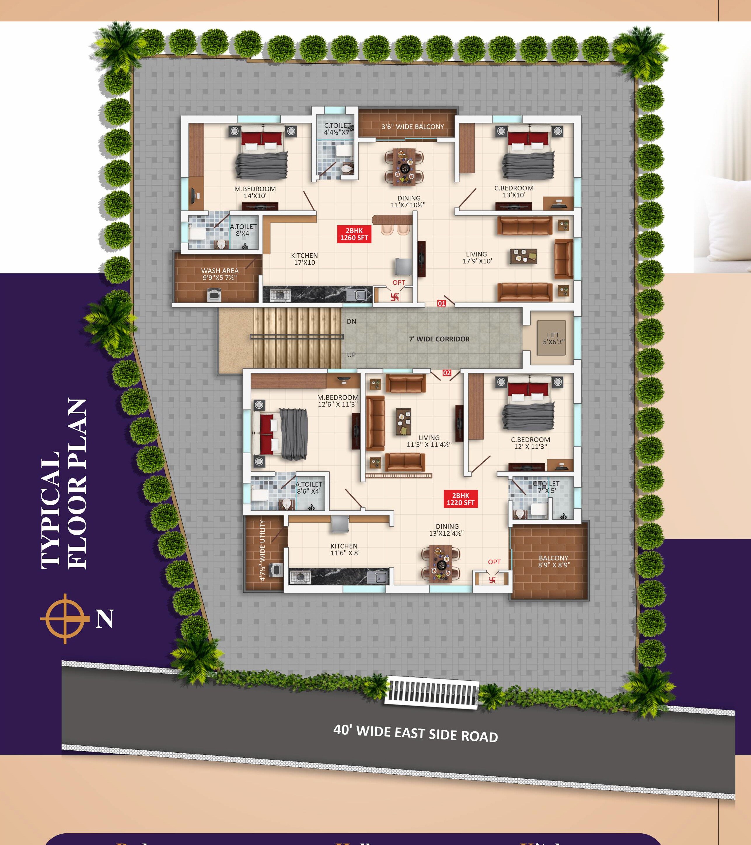 Pinnacle Lakshmi Enclave Floor Plans