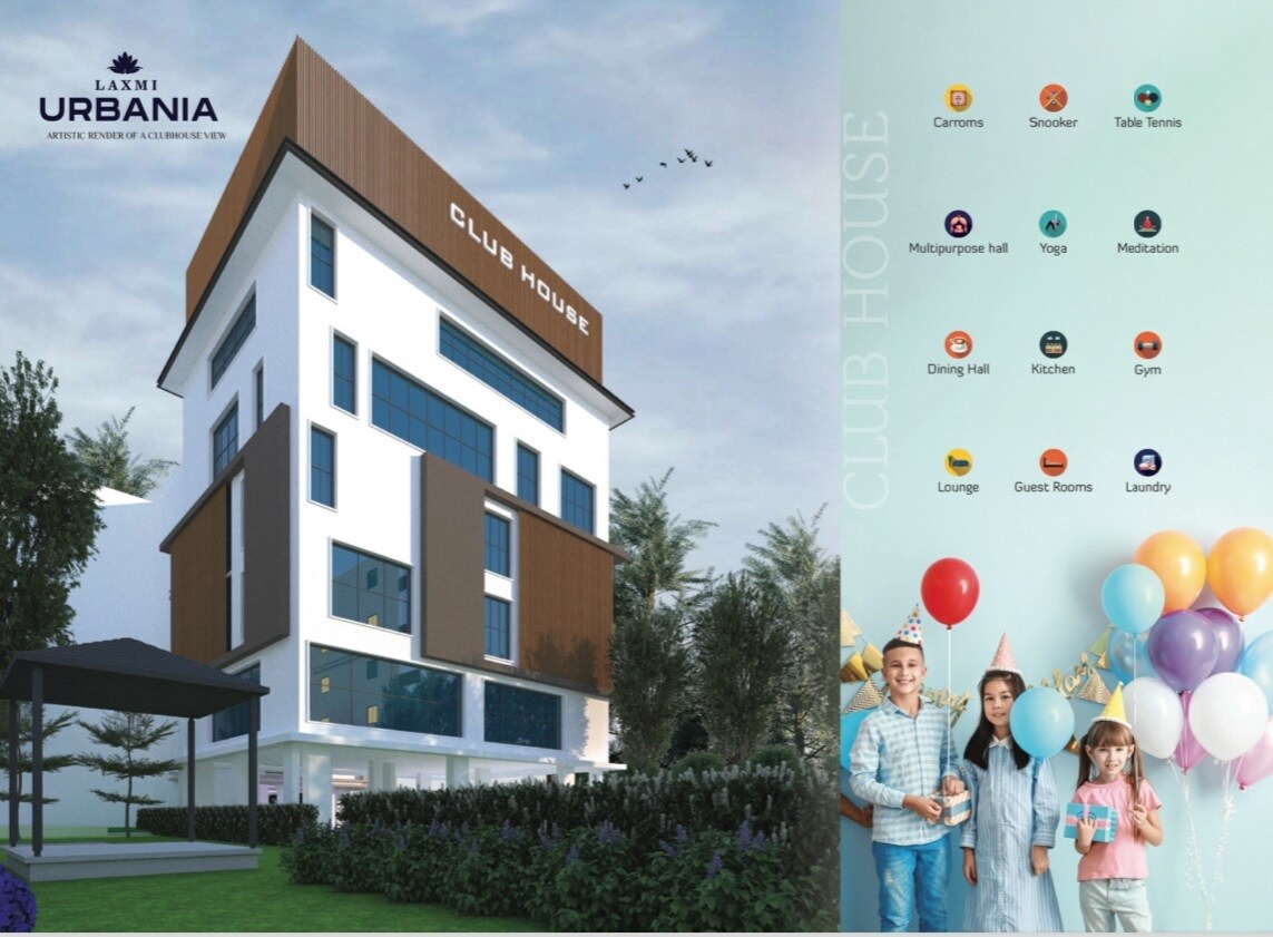 PJMR Laxmi Urbania Clubhouse External Image