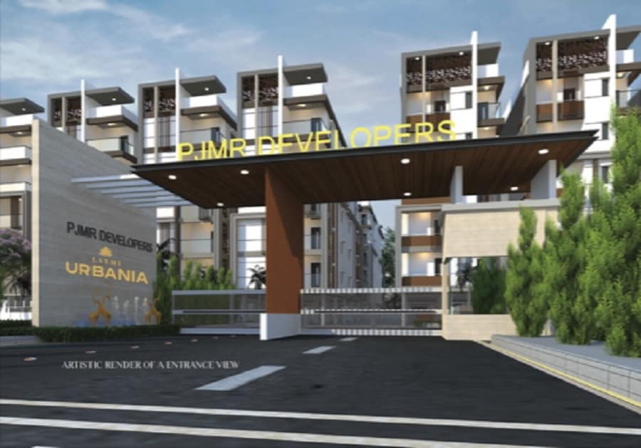 PJMR Laxmi Urbania Entrance View