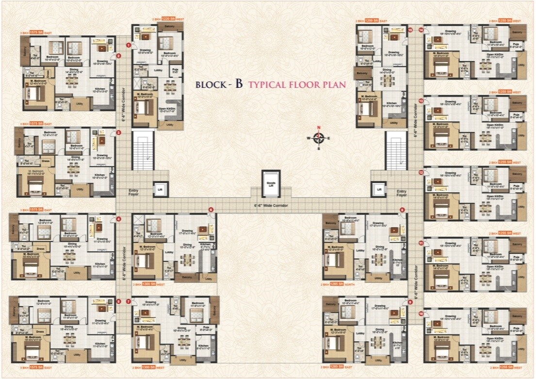 PJMR Laxmi Urbania Floor Plans 1