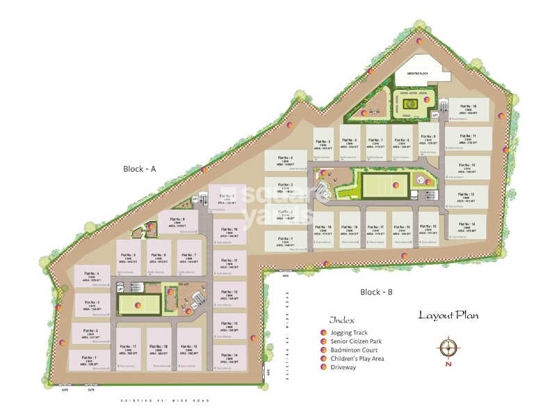 Pottapus Hima Sai Srinidhim Master Plan 1