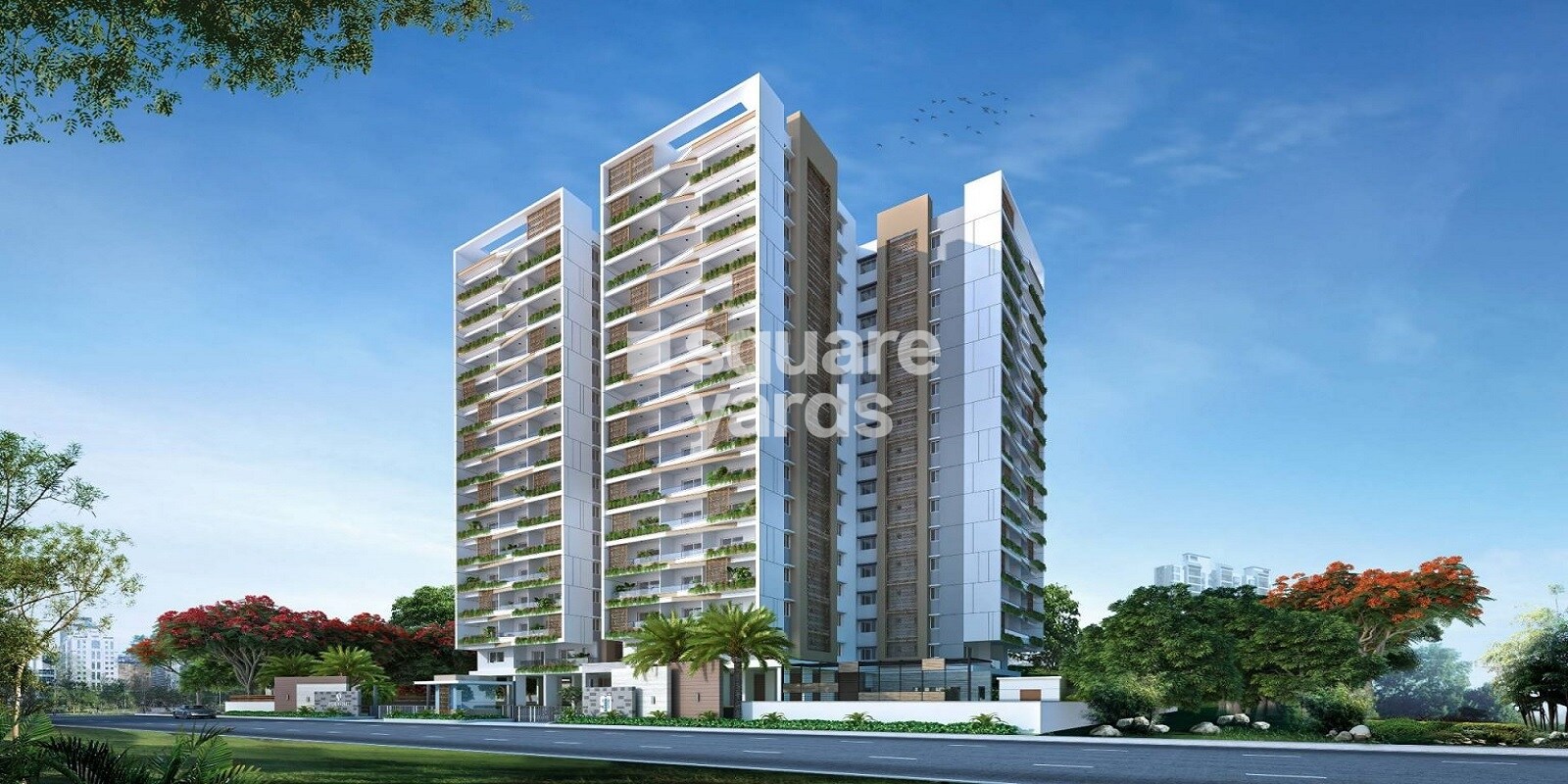 Poulomi 90 residential project in Kokapet