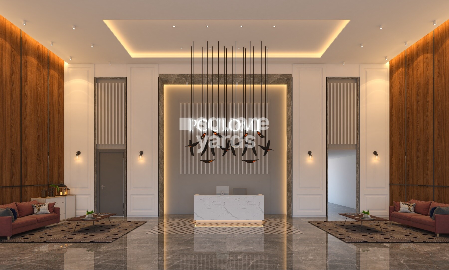 Poulomi Avante Apartment Interiors 1