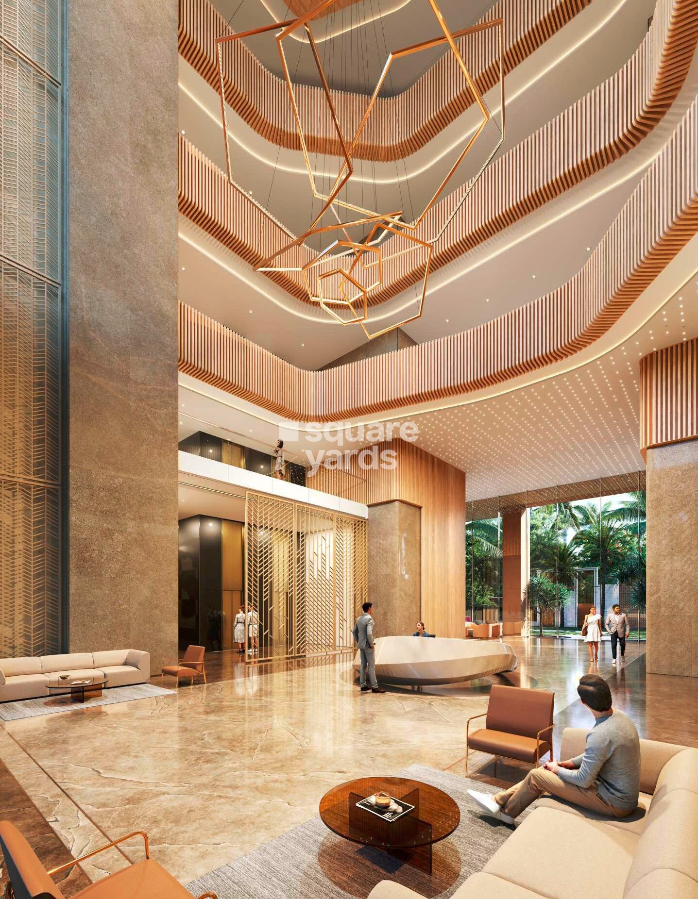 Poulomi Palazzo Lift Lobby Image