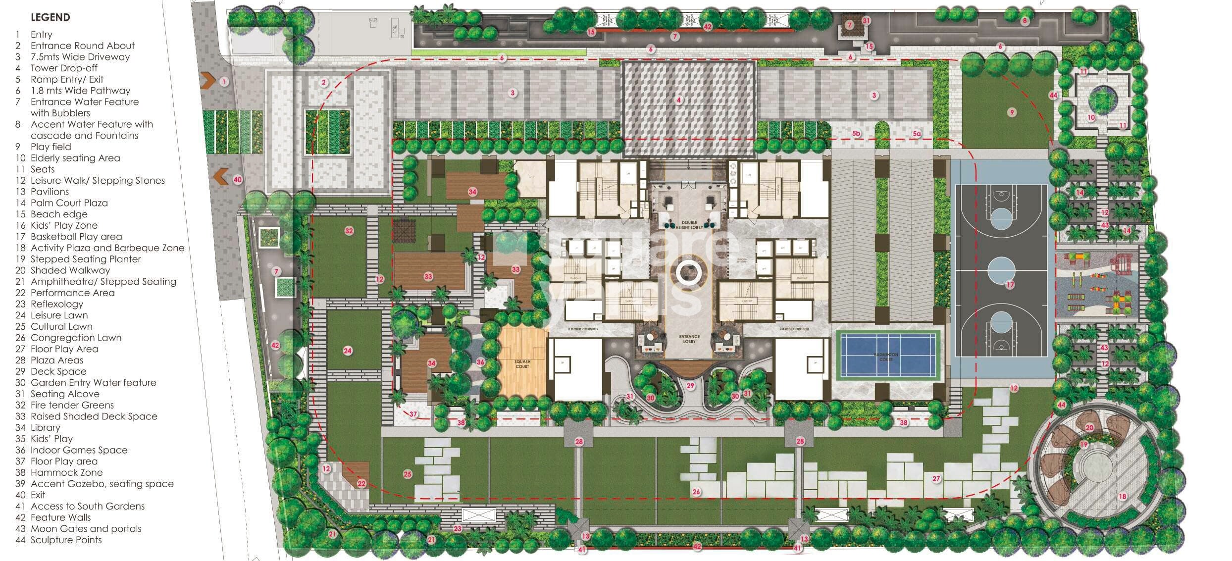 Poulomi Palazzo Master Plan Image