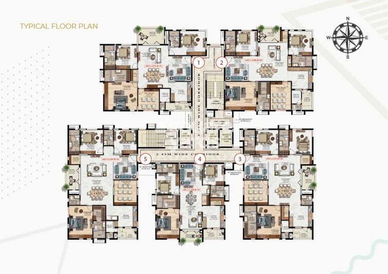 Pradeep Bliss Floor Plans