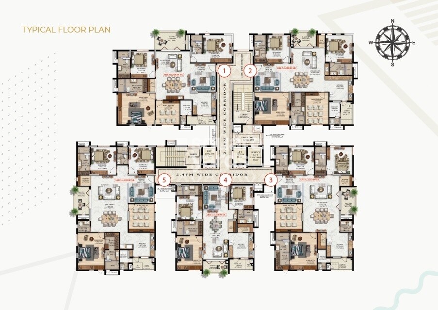 Pradeep Bliss Floor Plans