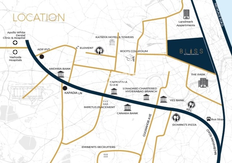 Pradeep Bliss Location Image