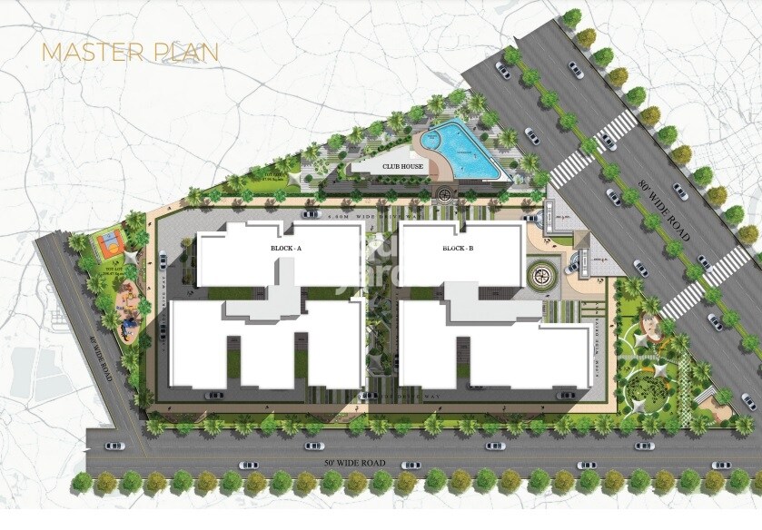 Pradeep Bliss Master Plan Image