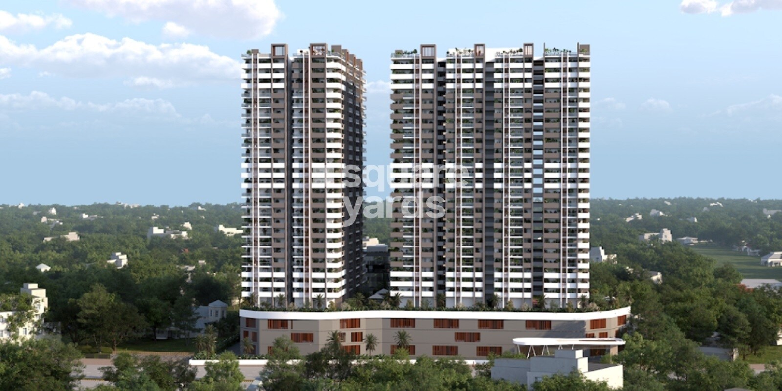 Pragathi Green Woods Apartment Exteriors 1