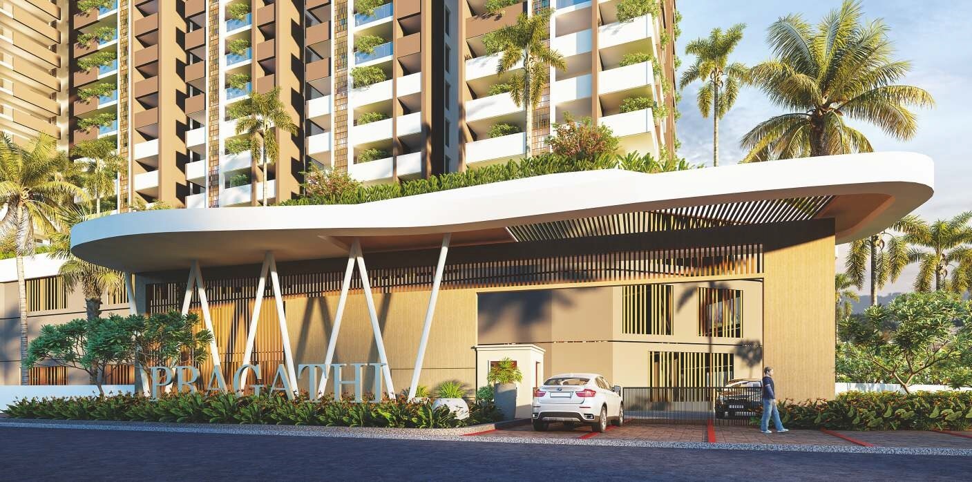 Pragathi Green Woods Entrance View