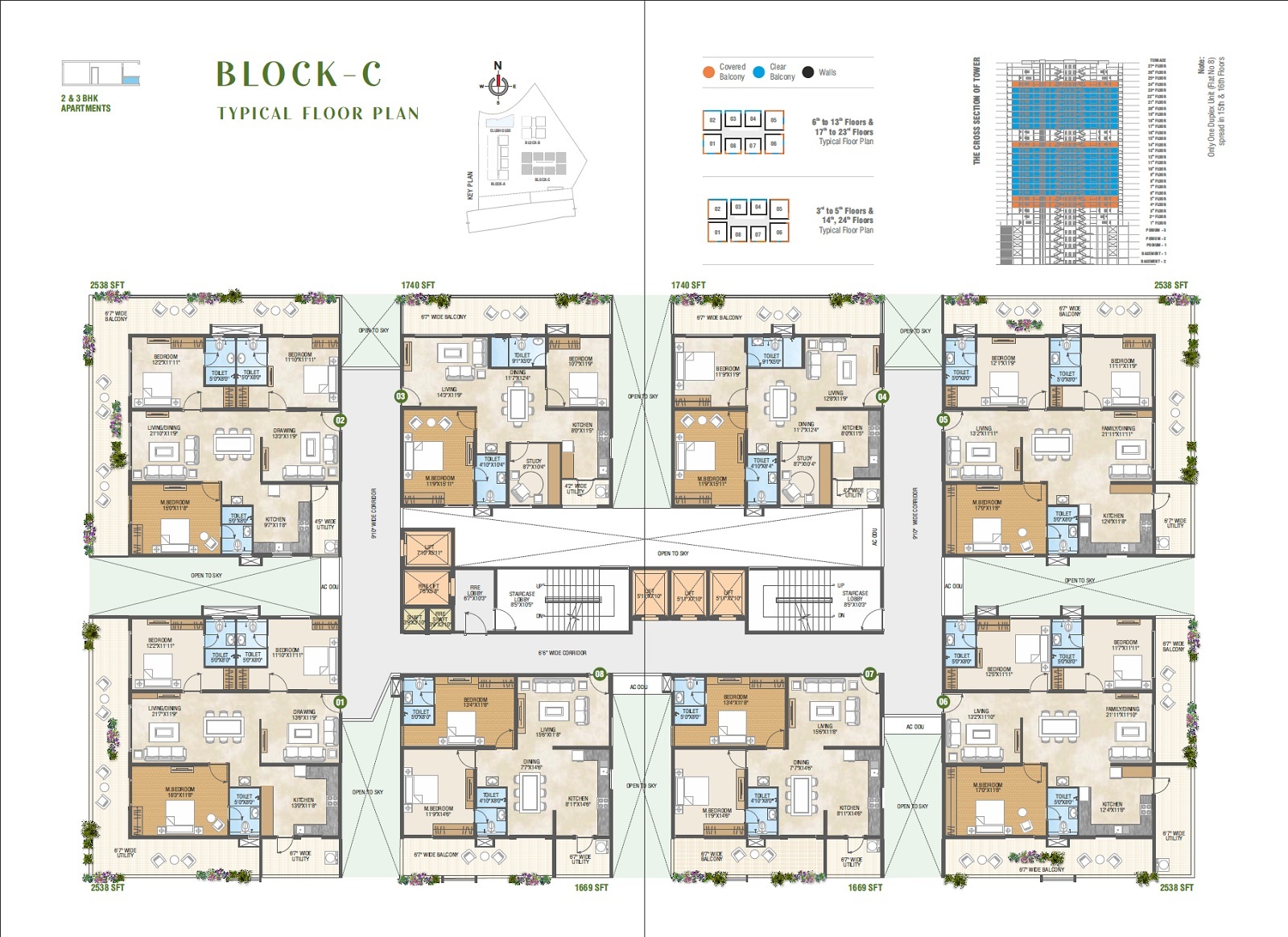 Pragathi Green Woods Floor Plans