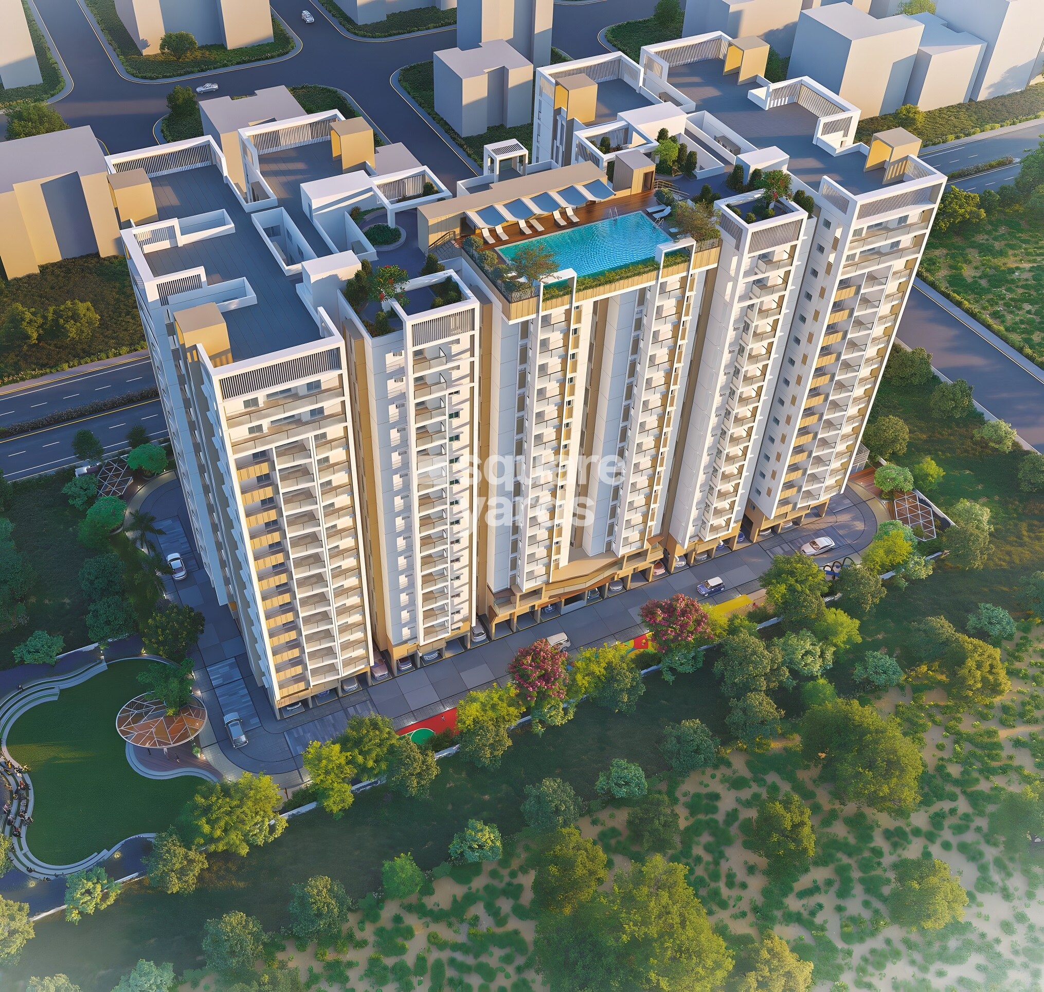 Pragathi Western Square Apartment Exteriors
