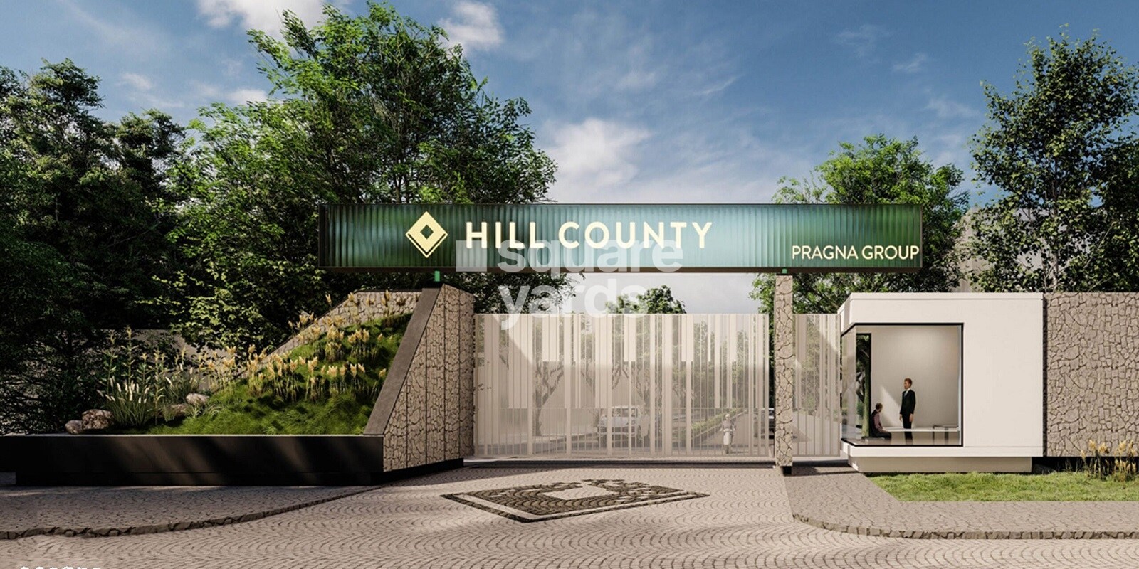 Pragna Hill County residential project in Bhongiri warangal Highway