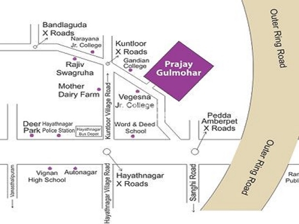 Prajay Gulmohar Location Image