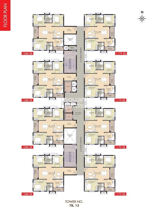 Prajay Megapolis Floor Plans 2