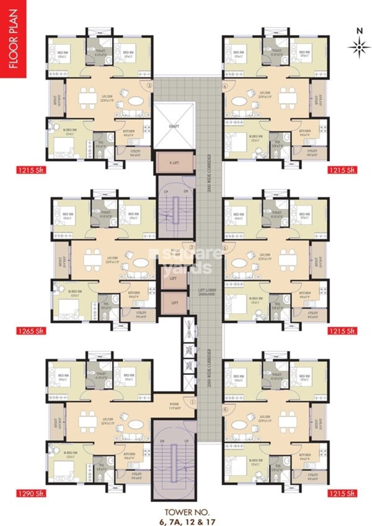 Prajay Megapolis Floor Plans 3